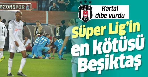 Dış saha puan durumunda ligin en kötüsü Beşiktaş
