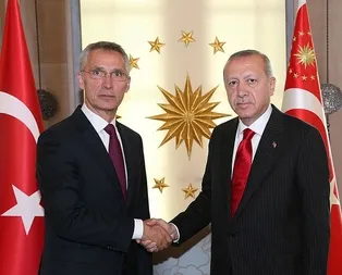 Son dakika: Başkan Erdoğan, Jens Stoltenbergi kabul etti