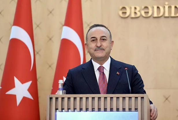 Dışişleri Bakanı Çavuşoğlu'ndan Bakü'de flaş açıklamalar: Ateşkesin her yerde olması lazım-6