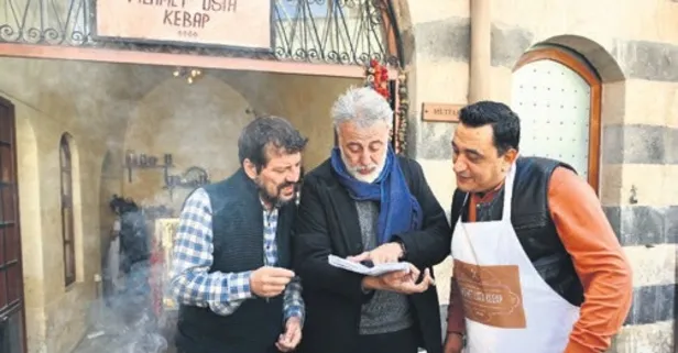 "Sonradan Gurme" oyuncuları, Gaziantep'te yedikçe kilo aldı!