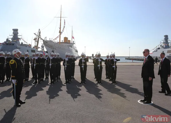 Başkan Erdoğan TCG Burgazada'nın teslim törenine katıldı - 29
