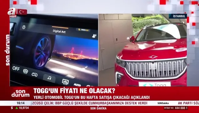TOGG’un FİYATI ne kadar?