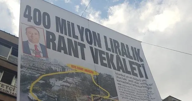 CHP’li Beşiktaş Belediyesi’nde 400 milyon liralık rant oyunu! Rüşvetçi belediye iş birlikçi İBB-4