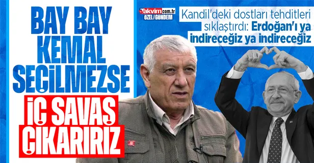 PKK elebaşı Cemil Bayık'tan kanlı 14 Mayıs tehdidi: Kemal Kılıçdaroğlu seçilmezse iç savaş çıkarırız
