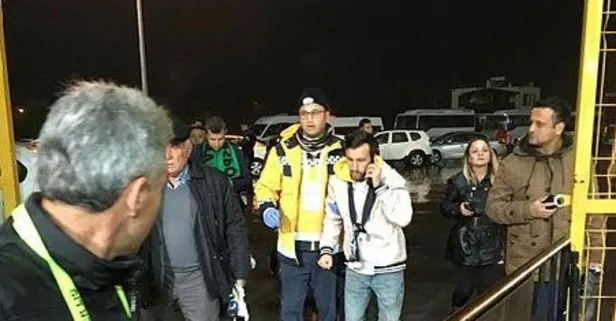 Akhisar’da Fenerbahçe tribününde kan aktı