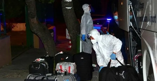 Almanya'dan gelen vatandaşlar yurda yerleştirildi