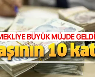 Müjde! Emekliye faizsiz avans ve 10 maaş kredi fırsatı