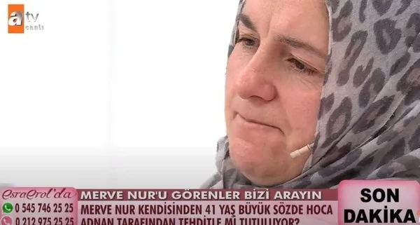 Esra Erol'un bugünkü yayınında herkes şoke oldu! Merve Nur Çekem 'Adnan Hoca'nın gerçek yüzünü açıkladı...-4