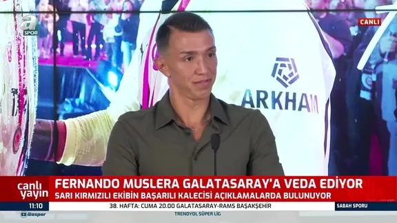 Fernando Muslera Galatasaray'a veda ediyor!
