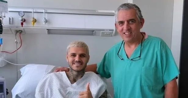Galatasaray'ın yıldızı Mauro Icardi ameliyat oldu! İşte ilk açıklaması