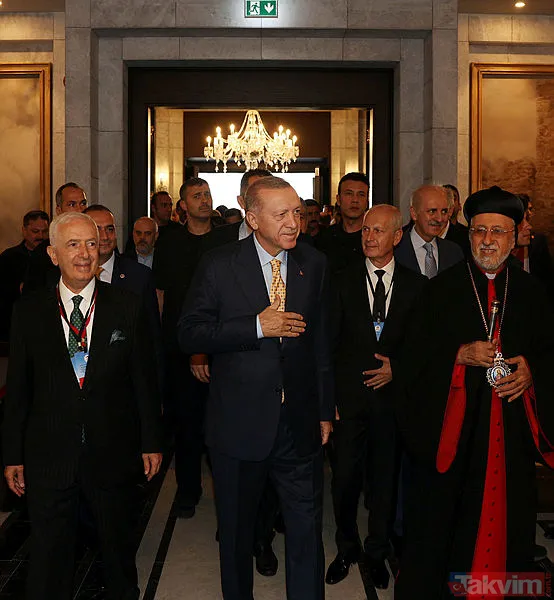 Başkan Erdoğan'dan Kanuni Sultan Süleyman vurgusu! Mor Efrem Süryani Kadim Ortadoks Kilisesi'ni Kanuni'nin sözü ile açtı - 22