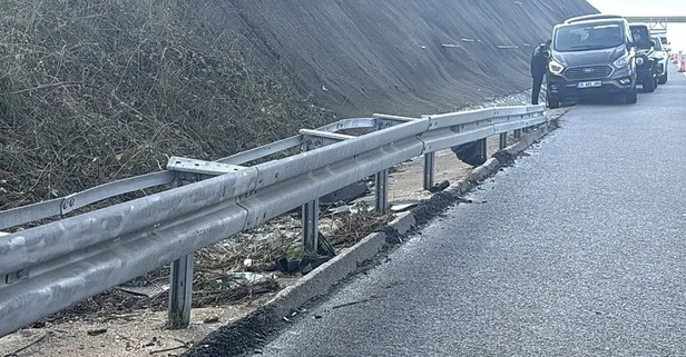 Bursa'da zırhlı araç takla attı altınlar kayboldu
