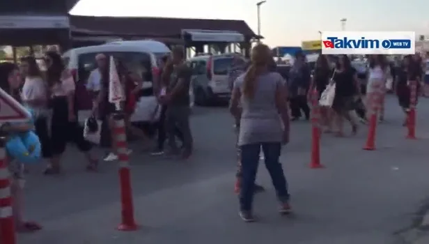"Kocama baktın" deyip turist kadına saldırdı