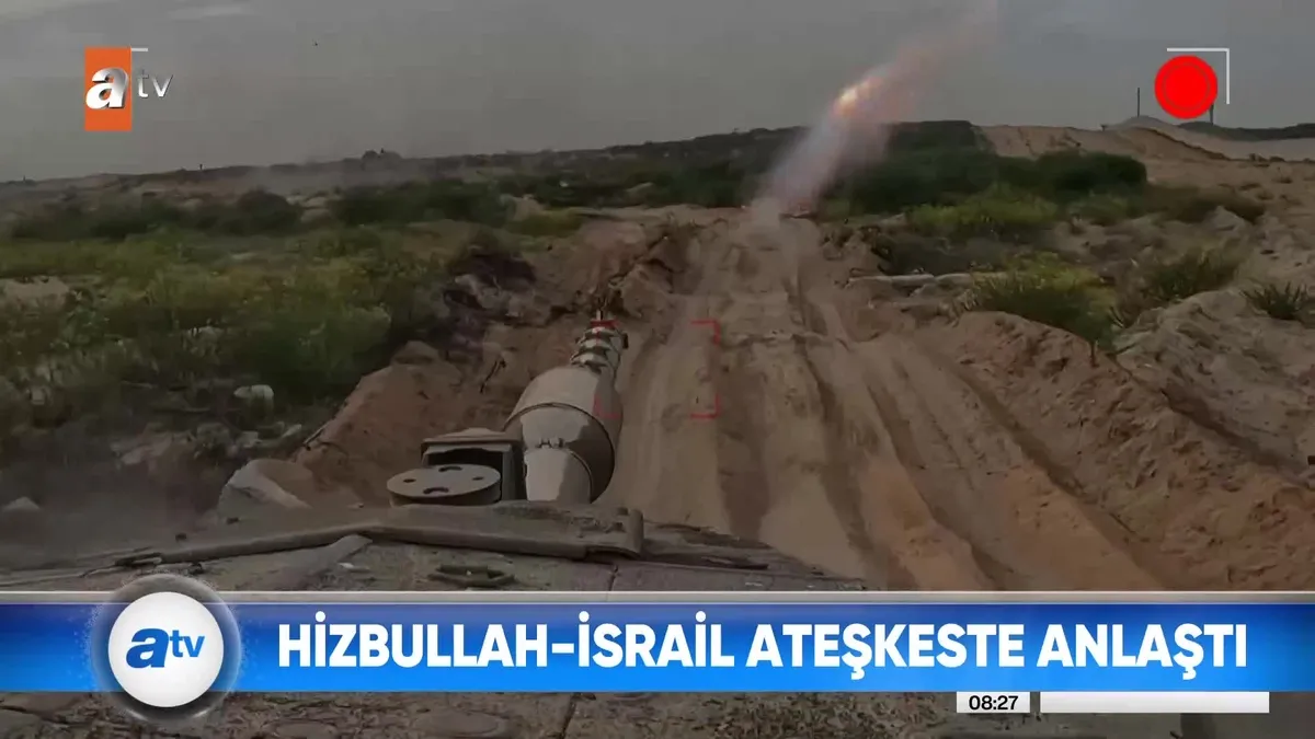 Hizbullah - İsrail ateşkeste anlaştı!