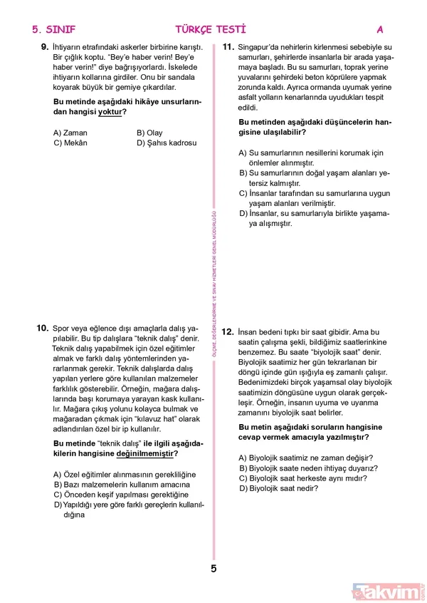 2022 İOKBS Bursluluk 5.6.7.8.9.10.11. sınıf SORU VE CEVAPLARI PDF İNDİR! meb.gov.tr: İOKBS A-B-C-D sözel- sayısal soru kitapçığı FULL! Türkçe, Matematik, Coğrafya, Tarih... - 5