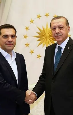 Cumhurbaşkanı Erdoğan Çipras'la görüştü