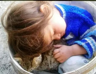 Minik Nurcan’dan geriye bu fotoğraf kaldı