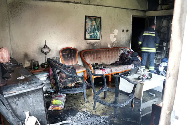Yangından kurtulan Özge'nin sözleri şoke etti-3