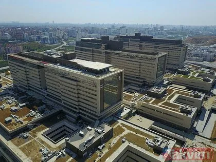 Koronavirüsle mücadelenin merkezi olacak! İşte yarın açılacak Başakşehir Şehir Hastanesi’nin sol hali