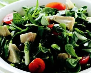 Enginarlı Semizotu Salatası Tarifi