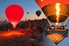 Kapadokya’da Gazze mesajı! Sıcak hava balonları kefiyelerle gökyüzüne yükseldi