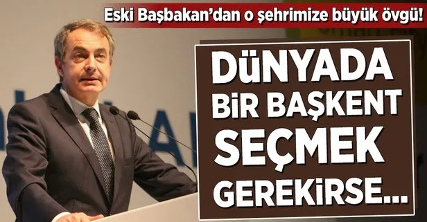 Eski İspanya Başbakanı Zapatero Dünya Akıllı Şehirler Kongresi 2018’de konuştu