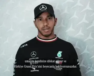 Lewis Hamilton’dan Türkiye’ye mesaj