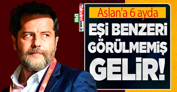 G.Saray'a 6 ayda eşi benzeri görülmemiş gelir!