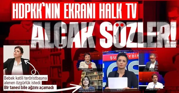 Halk TV’de skandal sözler: HDP’li Meral Danış Beştaş’tan teröristbaşı Öcalan’ın tecridi kaldırılsın çağrısı