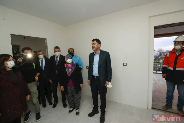 Çevre ve Şehircilik Bakanı Murat Kurum, Antalya'nın Manavgat ilçesinde yangından en çok etkilenen köyü ziyaret etti - 3