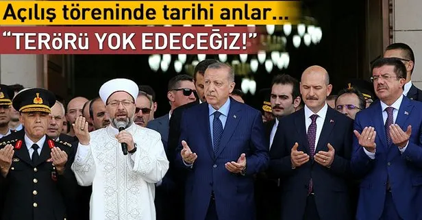 Terörü yok edeceğiz