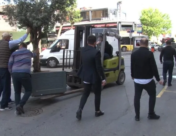 Ümraniye’de İBB yaya yolunu İSPARK’a çevirdi