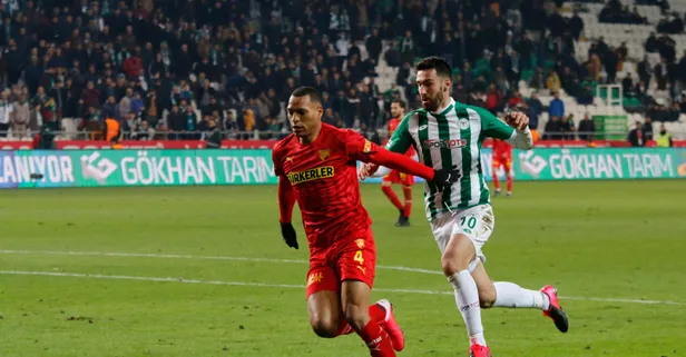 Konyaspor 1 - 3 Göztepe |  MAÇ SONUCU