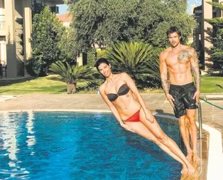 Çeşme’de eğlenceye daldılar