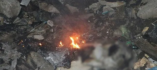 Ankara’da vahşet! Çöplükte yanmış olarak bulundu