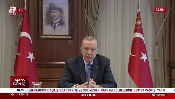 Başkan Erdoğan'dan 'Uluslararası Bağışçılar Konferansı'nda önemli açıklamalar
