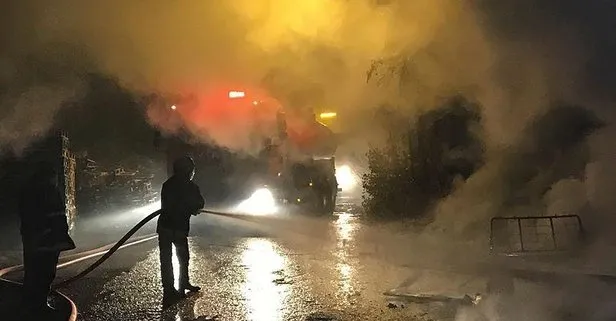 SON DAKİKA: Ankara’da gecekondu yangını