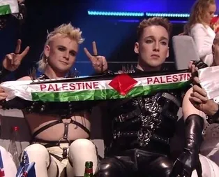 Filistin bayrağı açmışlardı! Karar verildi!