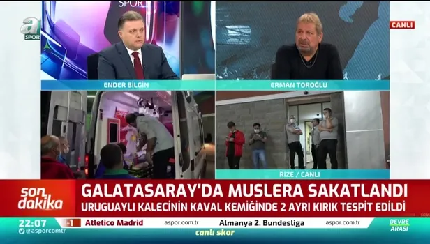 Erman Toroğlu'ndan 'Muslera' açıklaması: Takım arkadaşları sakatladı