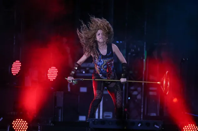 Shakira Vodafone Park'ta İstanbul'u salladı!