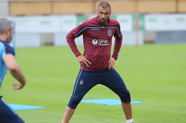 Burak Yılmaz idmana çıktı