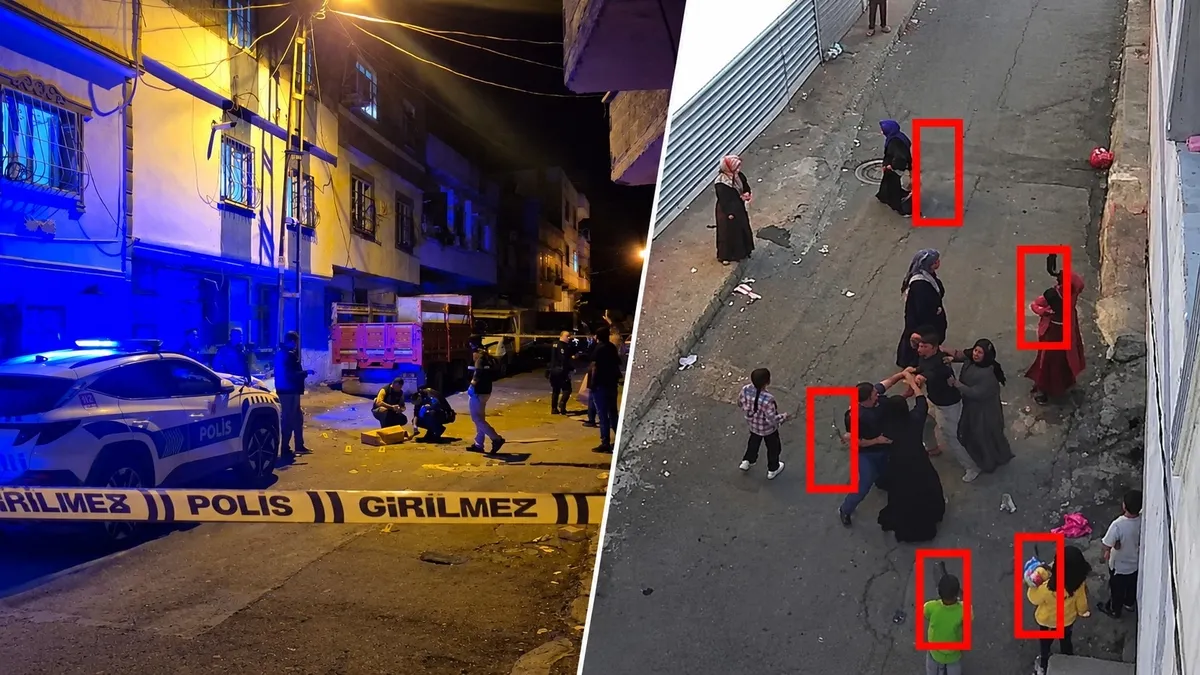 Gaziantep'te ölümle biten kavganın ilk anları kamerada! Çocuklar başlattı, aileler karıştı