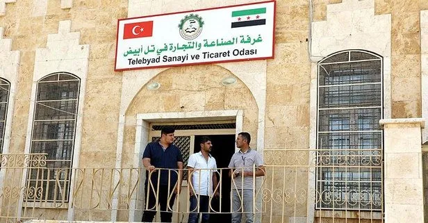 Tel Abyad'da PKK/YPG işgali bitti, ticaret başladı