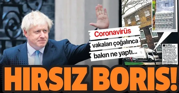 İngiltere’de Coronavirüs vakaları çoğaldı, Boris Johnson bir kamyon tuvalet kağıdı stokladı!