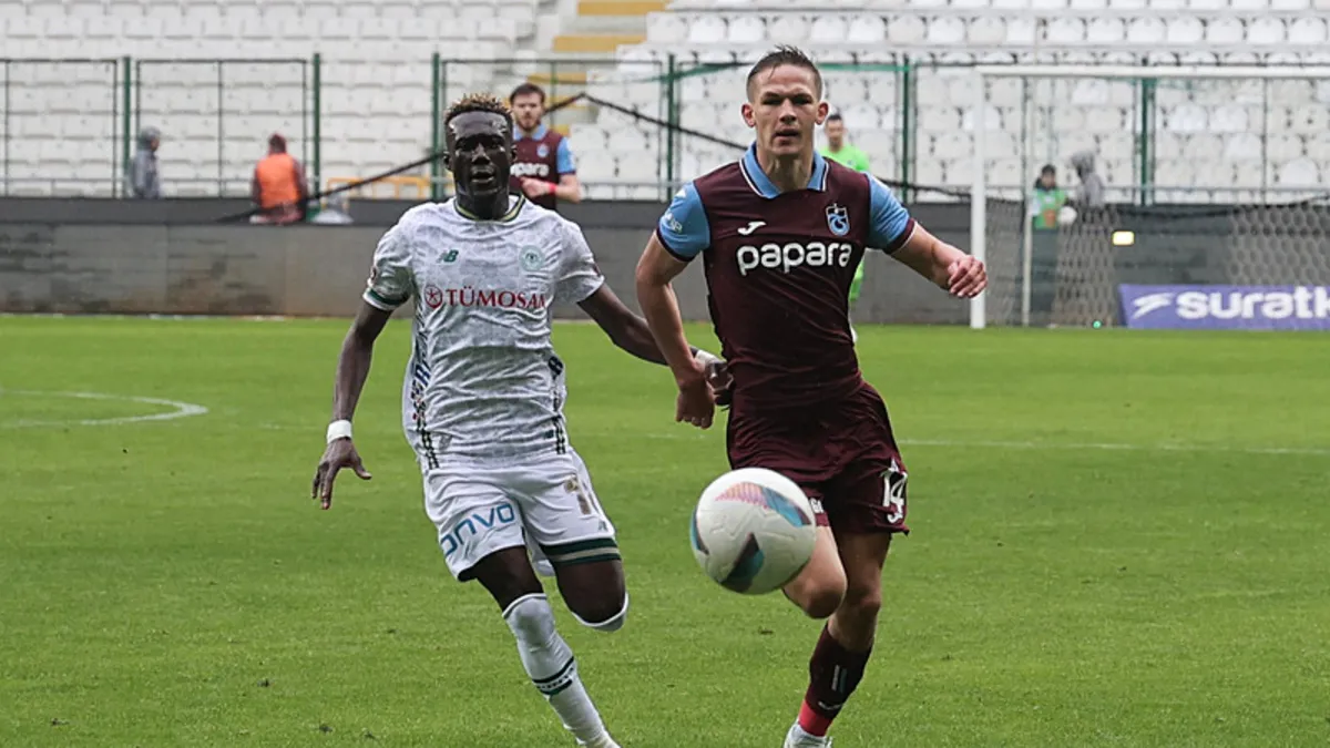 Fırtına'nın hasreti dinmedi! Konyaspor - Trabzonspor: 1-0 | MAÇ SONUCU