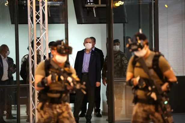 İçişleri Bakanı Süleyman Soylu, Sanal Taktik Eğitim Merkezi'ni ziyaret etti: Özel Harekatımıza çok yakıştı-2