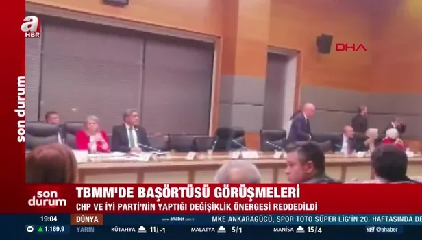 Başörtüsüne anayasal güvence getiren madde TBMM Anayasa Komisyonu'nda kabul edildi