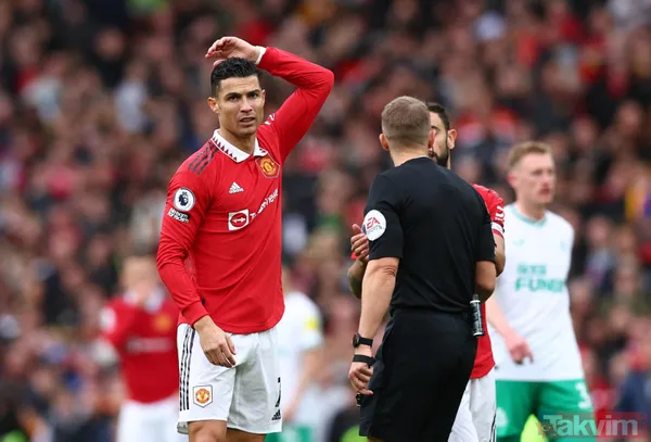 Manchester United, Newcastle United'a diş geçiremedi! Cristiano Ronaldo ve Sir Alex Ferguson yıllar sonra yan yana... - 10