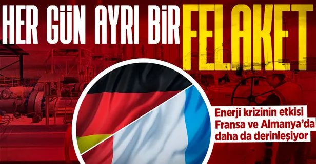 Avrupa'da enerji krizinin derinliği her geçen gün artmaya devam ediyor! Almanya elektrik ihracatını, Fransa ise sıcak suyu kesecek