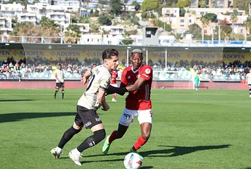 Ege'de 3 gollü zafer! Bodrum FK - Antalyaspor: 3-1 | MAÇ SONUCU